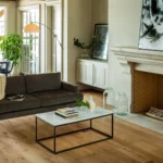 Living Room Hardwood Flooring | Color Interiors