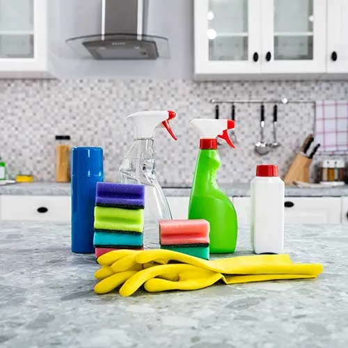 Cabinet Cleaning Supplies | Color Interiors