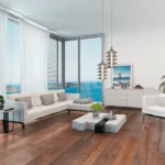 Living Room Hardwood Flooring | Color Interiors
