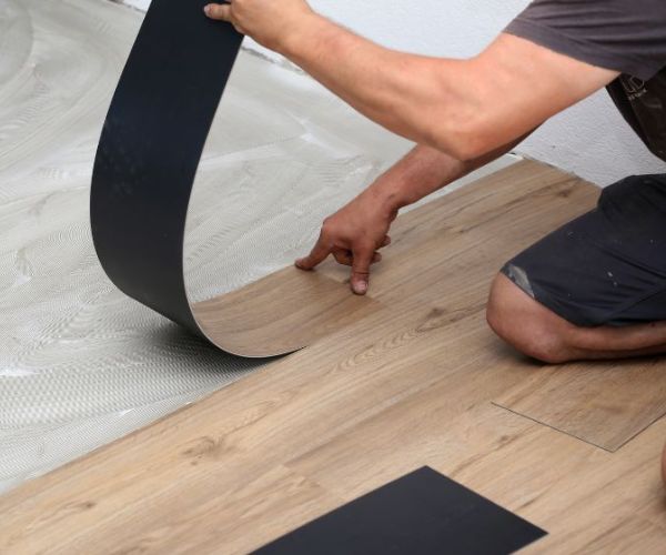 luxury vinyl installation the woodlands texas