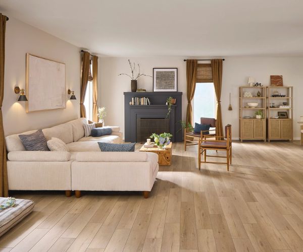 Living room Vinyl plank | Color Interiors