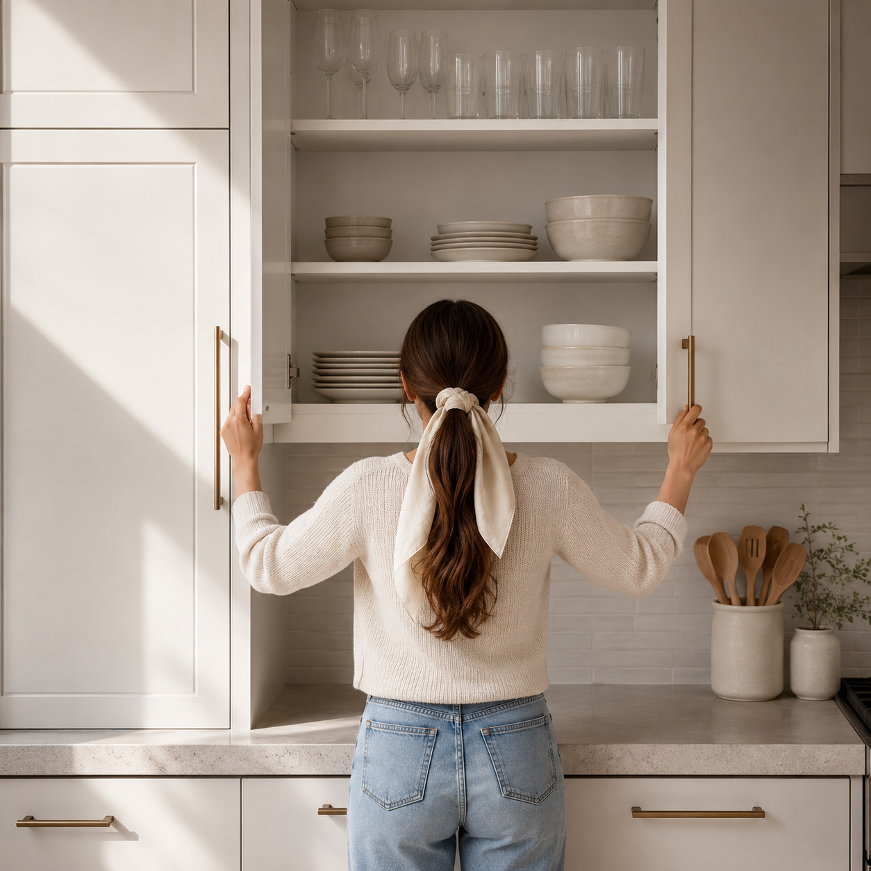 before cabinet installation | Color Interiors Design Center