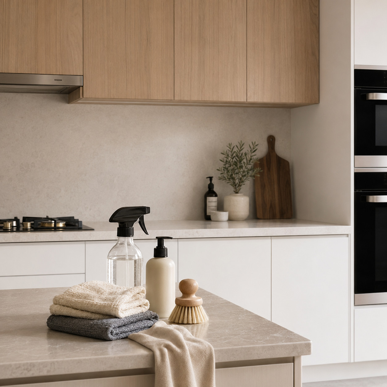 cabinet care avoid harsh cleaners | Color Interiors Design Center