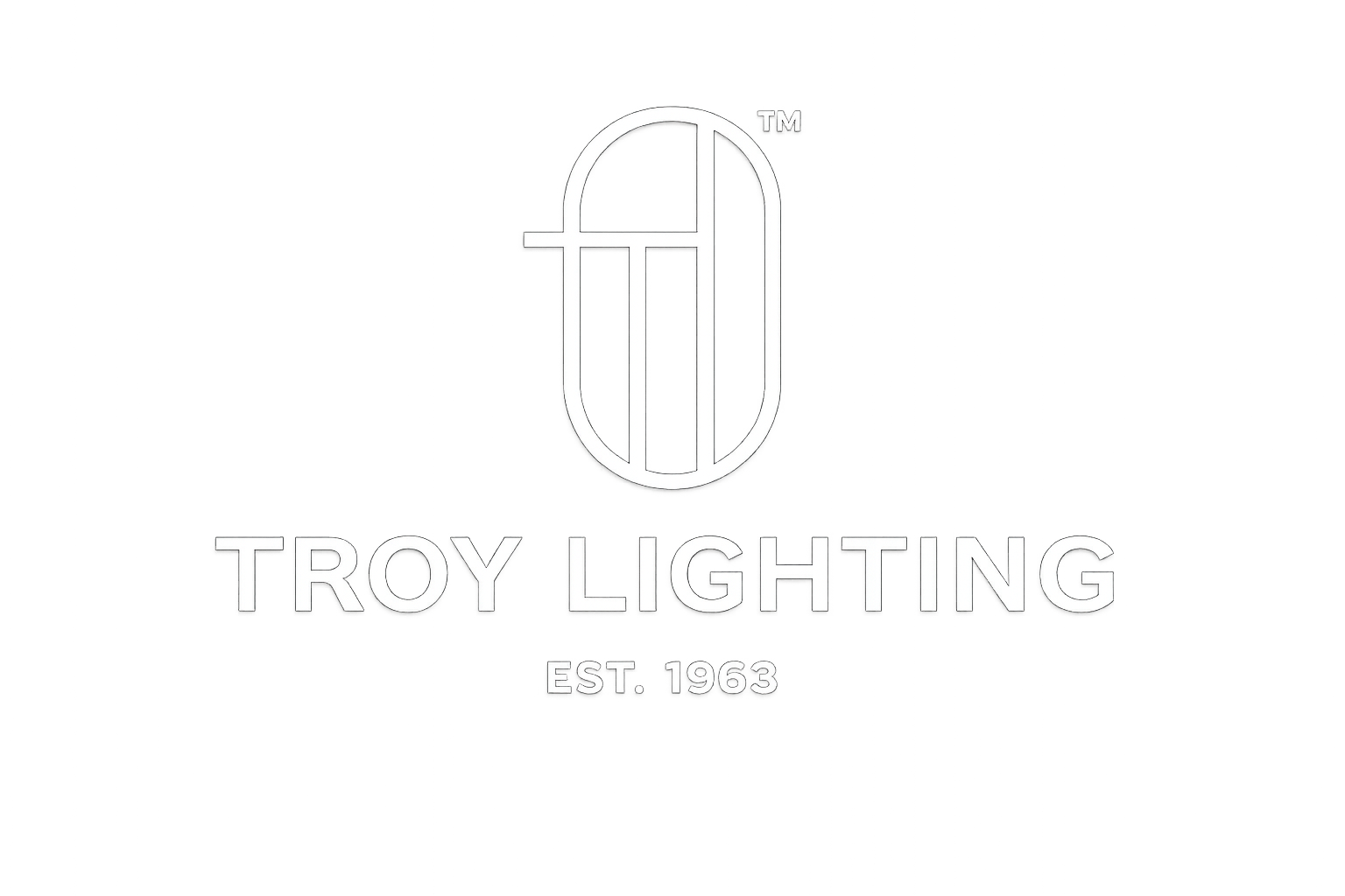 troylighting logo white | Color Interiors Design Center