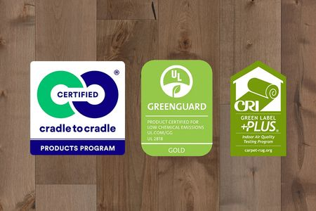 creating greener home sustainable hardwood carpet | Color Interiors Design Center