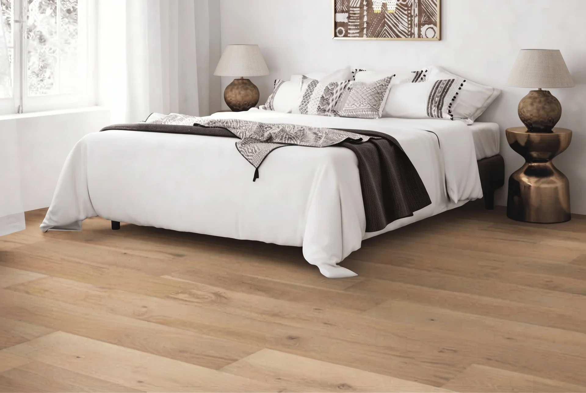 European white oak flooring
